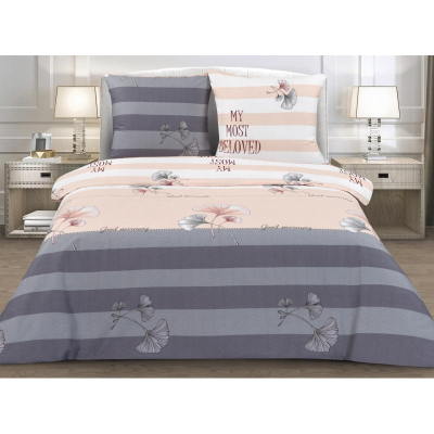 Постельное белье 2сп бязь 120г/м2 (нав.50х70-2шт) Настроение