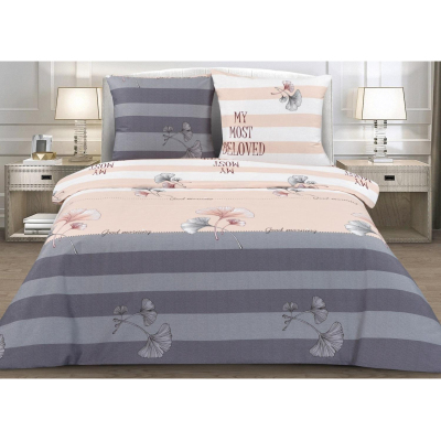 Постельное белье Евро бязь 120г/м2 (нав.50х70-2шт) Настроение