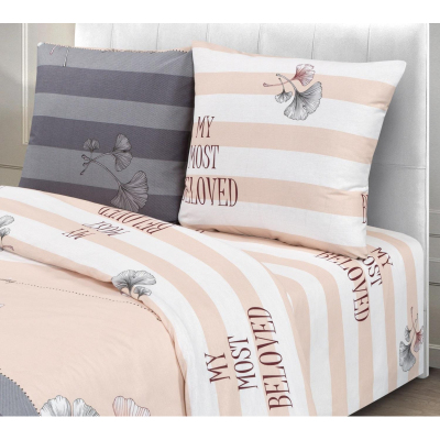 Постельное белье Евро бязь 120г/м2 (нав.50х70-2шт) Настроение