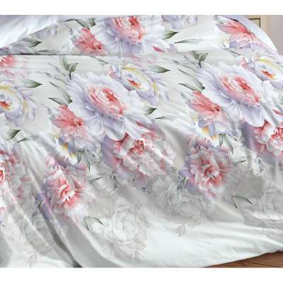 Постельное белье Евро, поплин 110г/м2, (нав.50х70-2шт) Пломбир