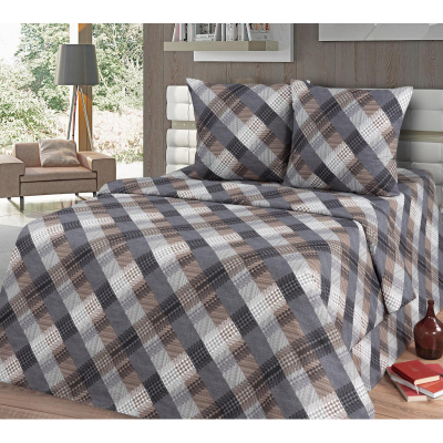 Постельное белье 2сп бязь 120г/м2 (нав.70х70-2шт) Сторис