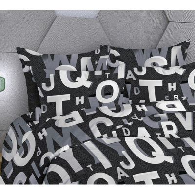 Постельное белье 1,5сп бязь 120г/м2 (нав.50х70-2шт) Шифр