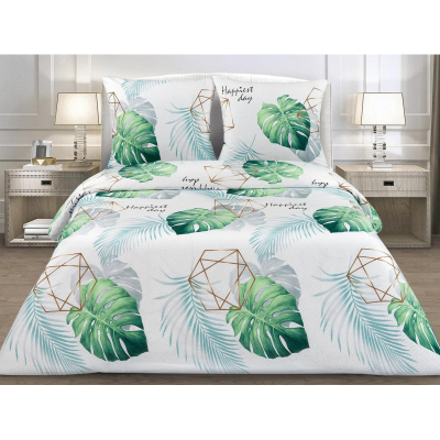 Постельное белье 2сп бязь 120г/м2 (нав.50х70-2шт) Ямайка