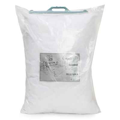 Подушка 50х70 Лебяжий пух стежка (иск.леб.пух/чехол:ПЭ)