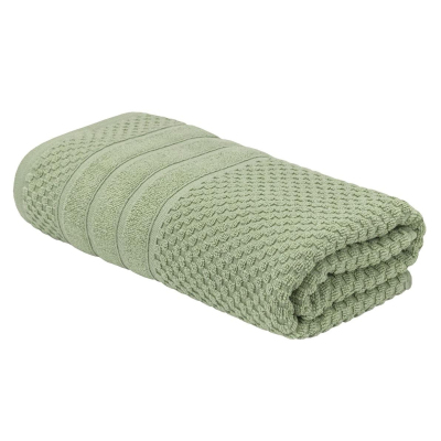 Полотенце Валдорф махровое 50х80см, 420г/м2, зел 139383