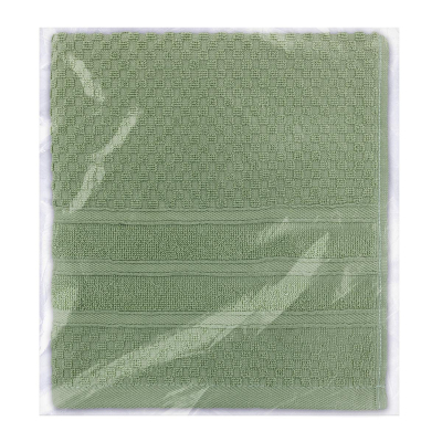 Полотенце Валдорф махровое 50х80см, 420г/м2, зел 139383