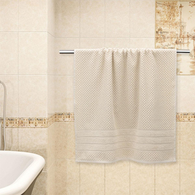 Полотенце Валдорф махровое 50х80см, 420г/м2, крем 139392