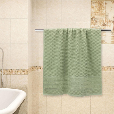 Полотенце Валдорф махровое 70х130см, 420г/м2, зел 139382