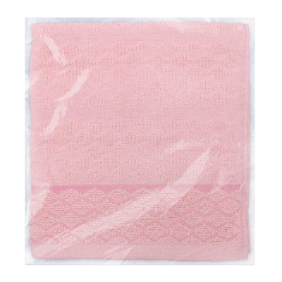 Полотенце Лозанга махровое 70х130см,450г/м2, роз 138194