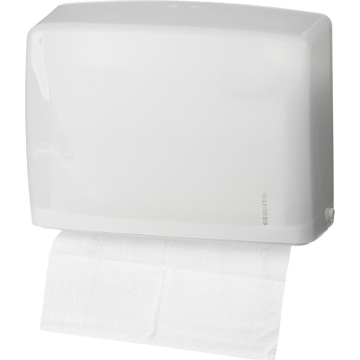 Диспенсер для полотенец лист Z-слож белый прозр R-1317TW