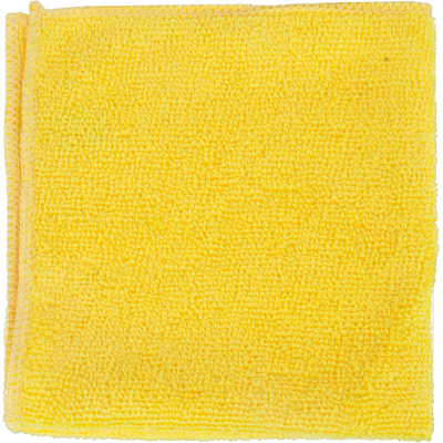 Салфетка хозяйственная Luscan из микрофибры универ 200г/м2 30х30см желтая