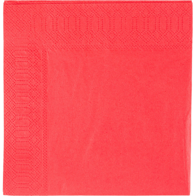 Салфетки бумажные Profi Pack 2сл 33х33см красный 200шт/уп