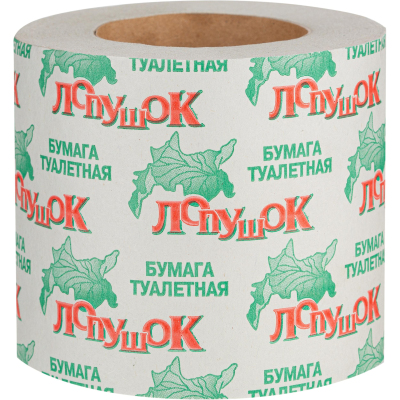 Бумага туалетная 1сл серая втул 25м 48рул/уп