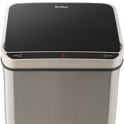 Ведро для мусора сенсорное TESLER STB-44 INOX