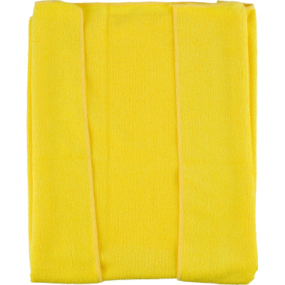 Тряпка для пола из микрофибры универсальная 220г/м2 50х80см желтая