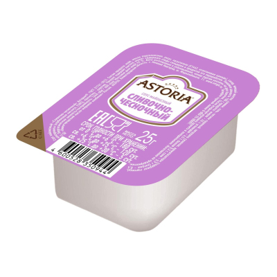 Соус Astoria Сливочно-чесночный дип-пот, 25млх125шт/уп