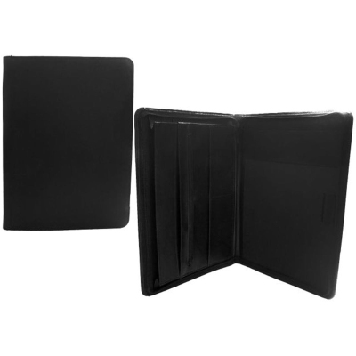 Папка деловая Alliance, кож.зам, черная, 8-061