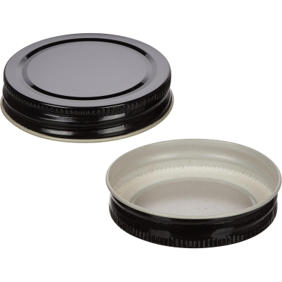 Крышка б/отверстия, черные 20шт/упак