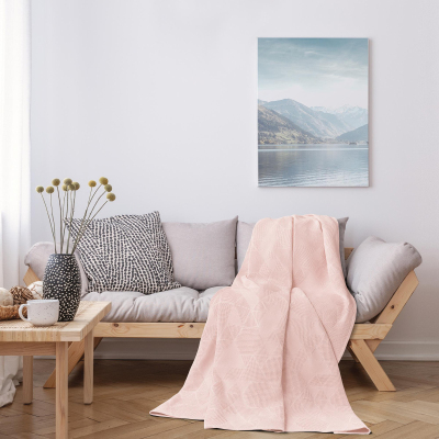 Плед VR 180х190см, жаккард,неж-перс 33, (734321)