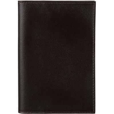 Обложка для паспорта из натур. кожи, 9,5х13,7см, O.1.LG. коричневый