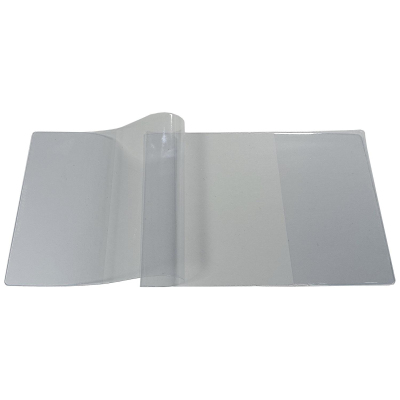 Обложка для зачетной книжки ПВХ, прозрачная (100 мкм) 10 шт/уп, 4,06