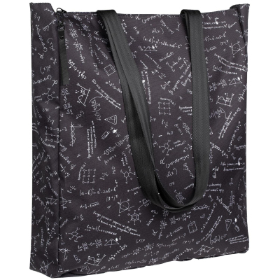 Сумка для покупок "Примерная", черная