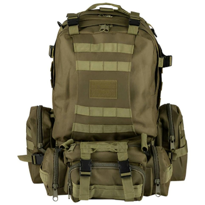 Рюкзак BL002, цвет: темно-зеленый, объем: 55л, 105599