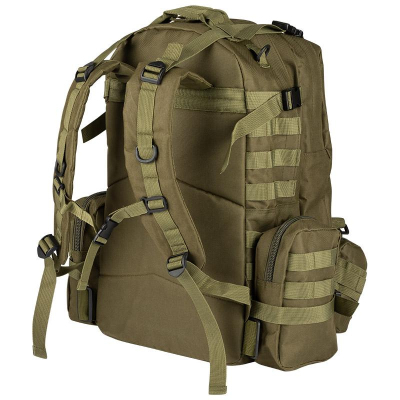 Рюкзак BL002, цвет: темно-зеленый, объем: 55л, 105599