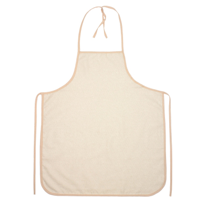 Фартук кухонный 70х60см, рогожка, 160г/м2, Рант бежевый