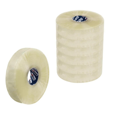 Клейкая лента упаковочная 48 мм х 990 м 45 мкм UNIBOB 600 прзр Hot Melt