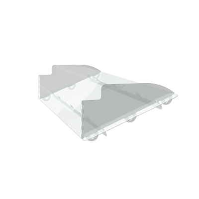 Экран для кондиционера серии Эконом 1100 мм