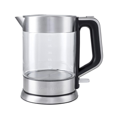 Чайник Kitfort КТ-617, 2200 Вт, 1,5 л, стекло