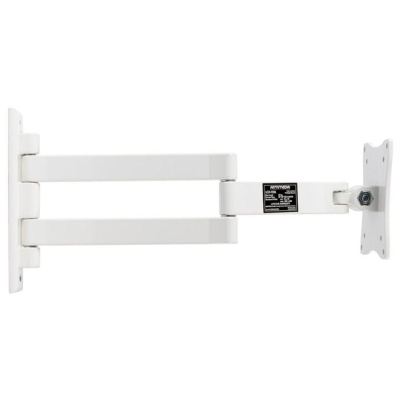 Кронштейн Arm Media LCD-7101, TV 10-28, настенный, наклонно-поворотный, бел