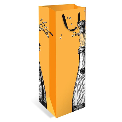 Пакет подарочный ST делюкс под бутылку 120х360х110 в асс., 0558.008/009/010