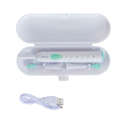 Зубная щетка Pioneer TB-5020, бел./берюз. элек. (4895227618505)