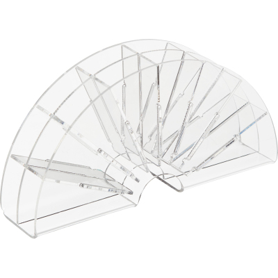 Подставка рекламная под канц.принадл.настол Attache в форме веера на 12 вид