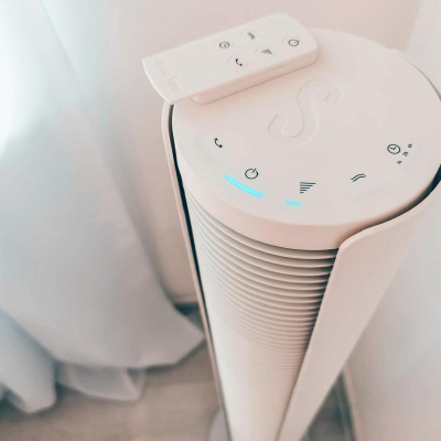 Вентилятор колонный Stadler Form Peter white, P-012; белый