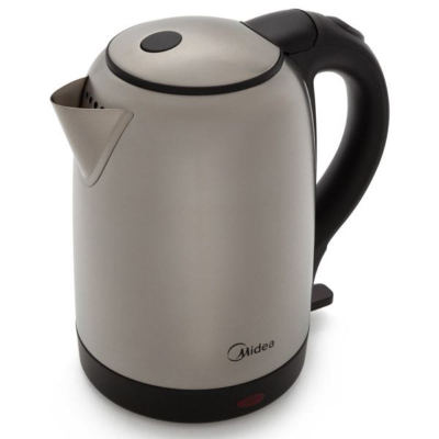 Чайник Midea МК-8030 1850-2200 Вт, 1,7 л нержавеющая сталь