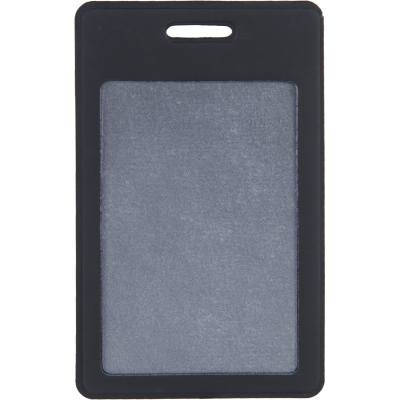 Бейдж Attache 104x63мм вертикальный Аниме из экокожи, черный EK-3V-1P