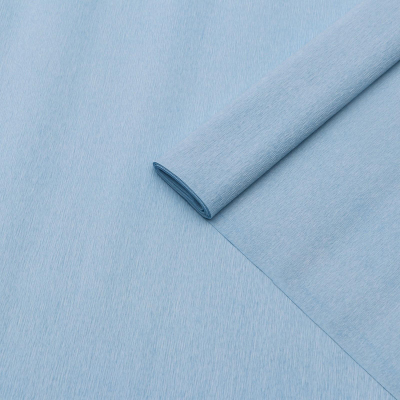 Бумага упаковочная гофрированная 393 голубой,90 гр,50 см х 1,5 м, 9626722