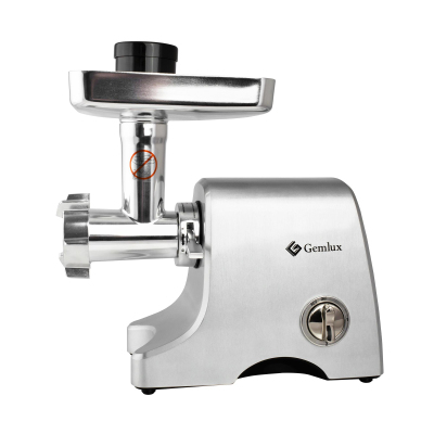Мясорубка GEMLUX  GL-MG500SS, 2 скорости + реверс, 2,7 кг/мин