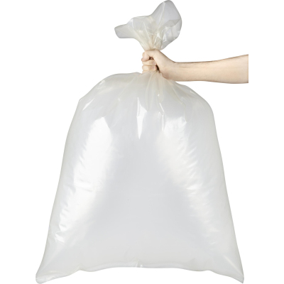 Пакет фасовочный ПВД 800х1200, 120 мкм, вторич., прозрачный, 20 шт/уп