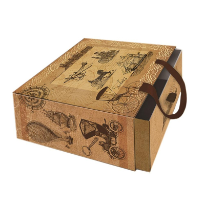 Коробка подарочная Достопримечательности, ламинир, 1100 г/м2, 16х16х8см. 76854