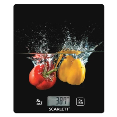 Весы кухонные SCARLETT SC-KS57P63, 8кг, перцы