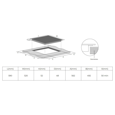 Варочная панель Garlyn H-400