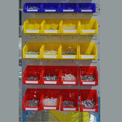 Контейнер ПП, 500х310х200мм, Palermo, сплош/сплош, белый, арт. 5005