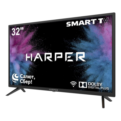 Телевизор HARPER 32R610TS, HD Ready, Smart (Салют)