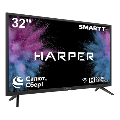 Телевизор HARPER 32R610TS, HD Ready, Smart (Салют)