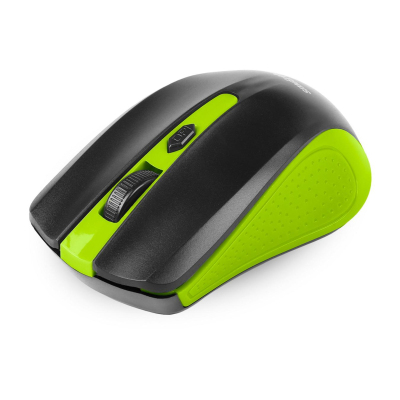 Мышь компьютерная Smartbuy ONE 352 зелено-черная WLS (SBM-352AG-GK)/60