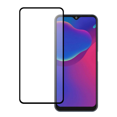 Защитное стекло PERO Full Glue для ZTE BLADE V2020, черный